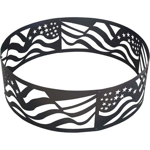36" Patriotic Fire Ring
