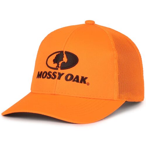 Mossy Oak Cap in Blaze Orange