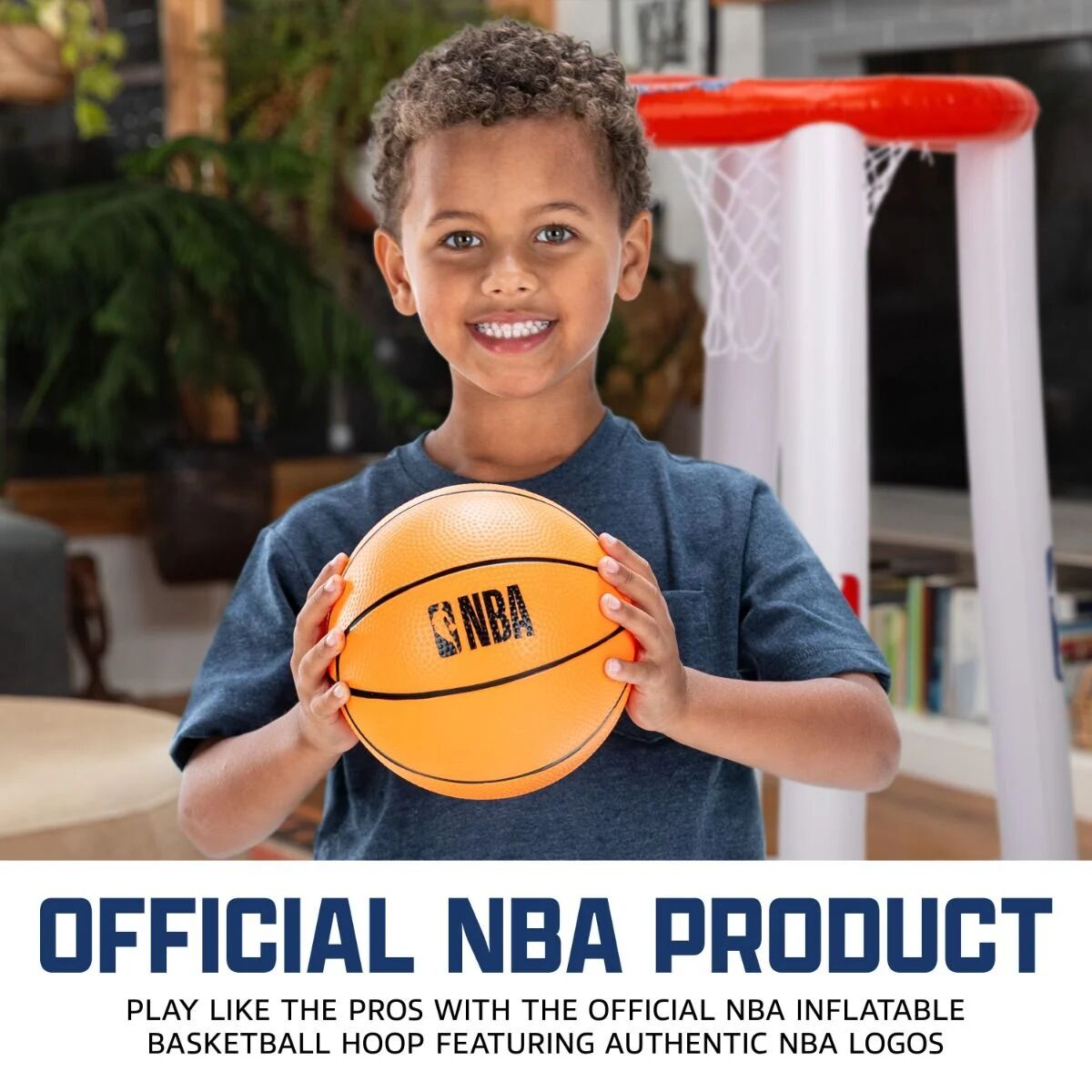 Franklin Sports NBA Alley Hoop Toy Basketball Set