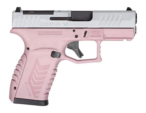 3.5" Barrel 15-Rounds RMSc Footprint 9mm Pistol in Pink/Silver