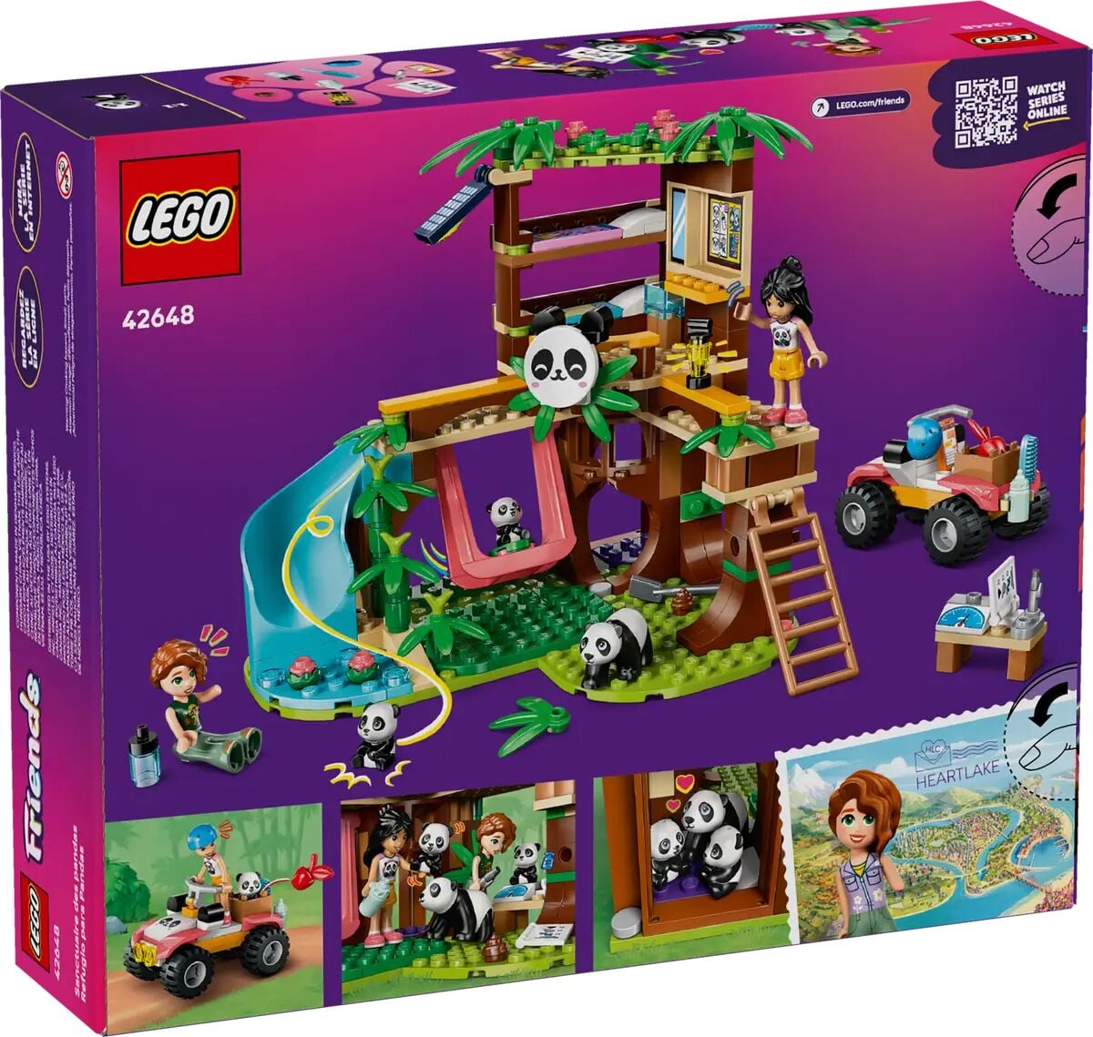 LEGO Friends Panda Sanctuary Animal Care