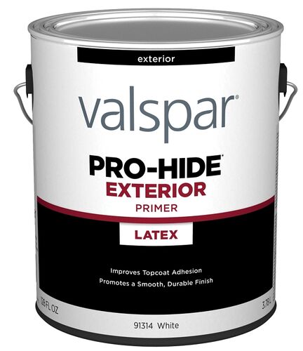 Pro-Hide Exterior Primer Latex in White - 1 Gallon