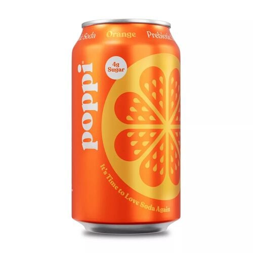 Orange Prebiotic Soda - 12 fl oz Can