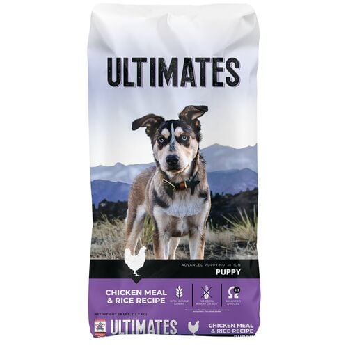 Puppy Chicken Meal & Rice Recipe Dry Dog Food - 28 Lb