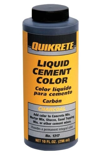 Liquid Cement Color 10 oz in Charcoal