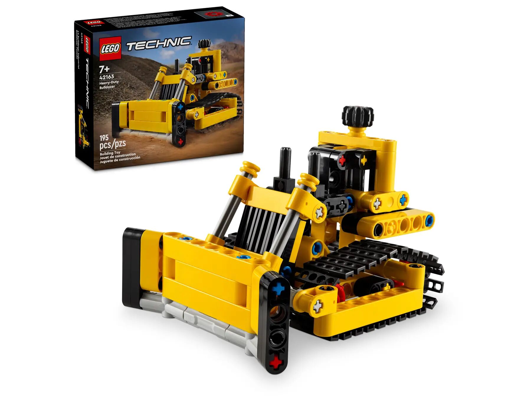 LEGO Technic Heavy-Duty Bulldozer Building Set, Construction Toy
