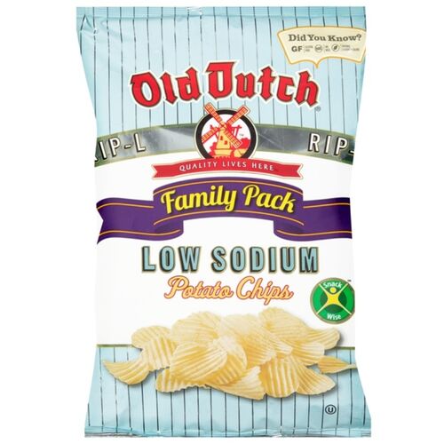Rip-L Low Sodium Potato Chips - 9.5 oz