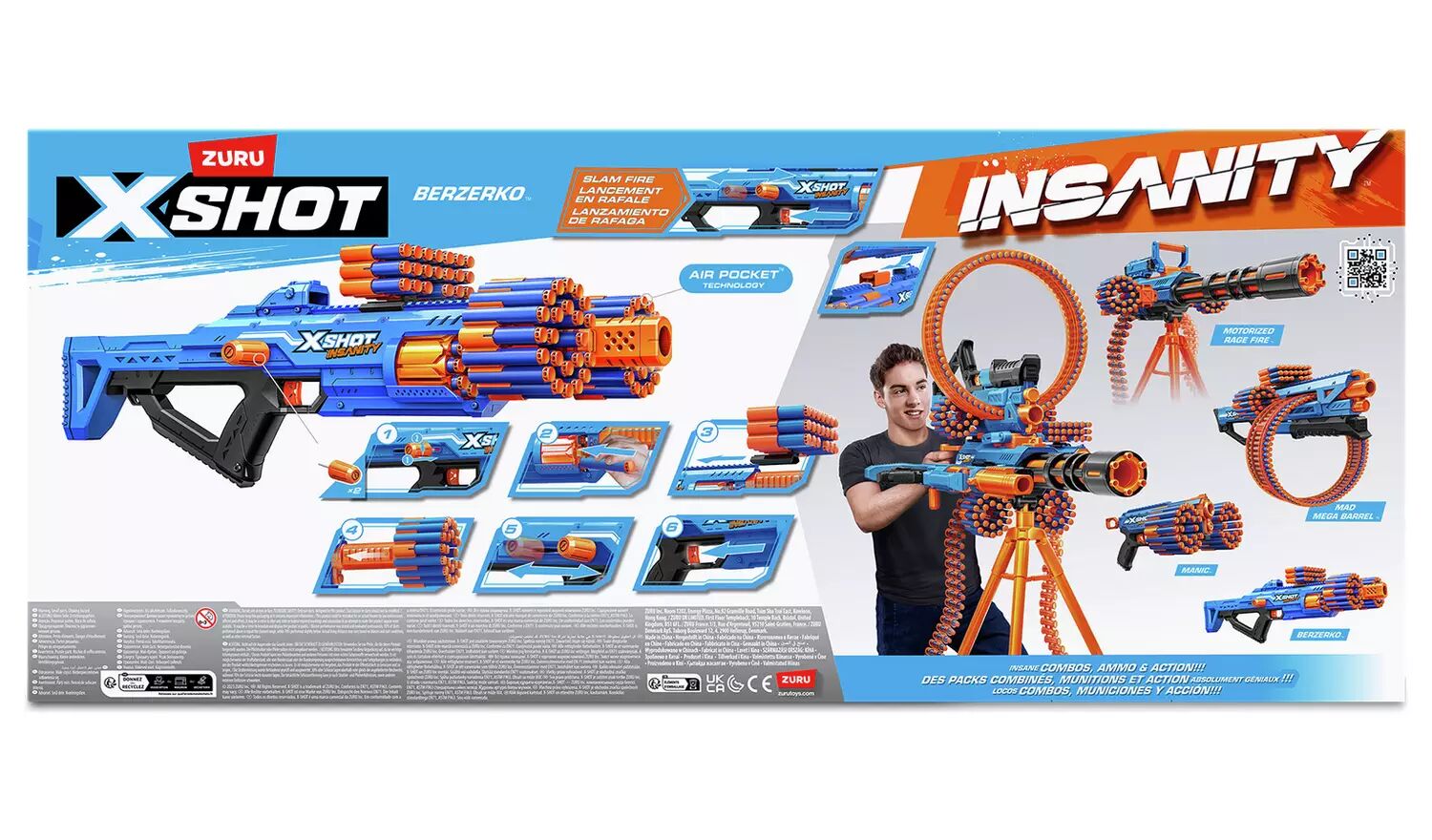 Zuru X-Shot Insanity Berzerko
