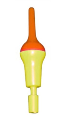 Rocket Bobber Ultra Light Series Mini - Orange Top/Yellow Bottom