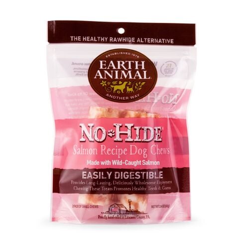 4" Salmon No Hide Dog Chew - 2 Pack