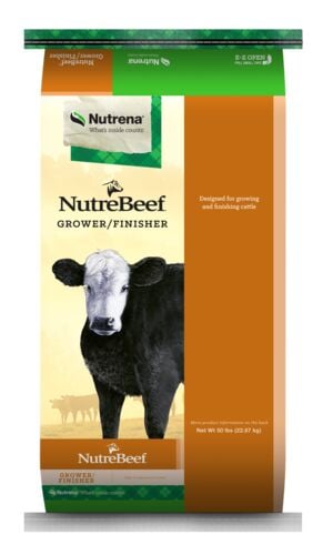 Nutrebeef Cattle Grower 32 AN Pellet - 50 Lb