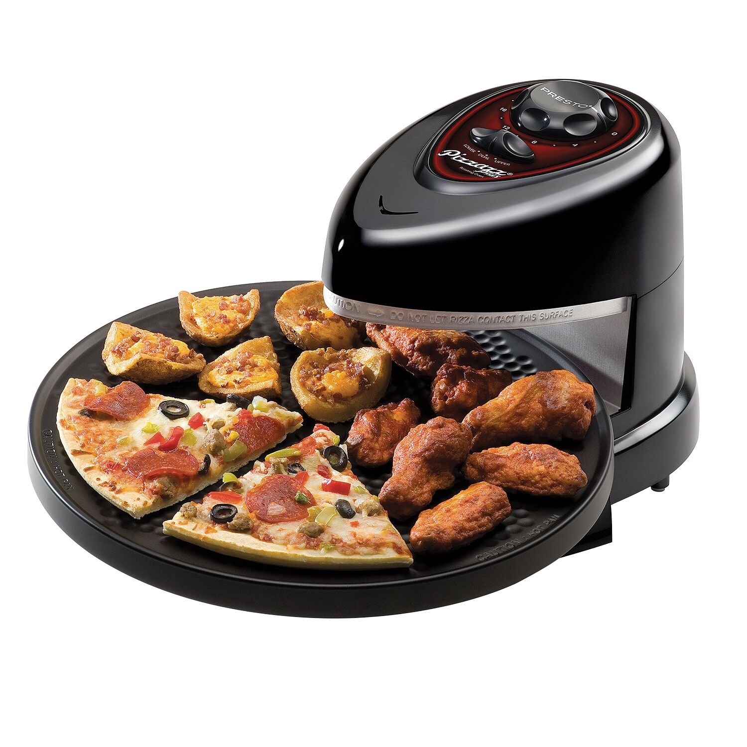 新品！ PRESTO Pizzazz Plus 回転オーブン Presto Pizzazz Rotating Pizza Oven