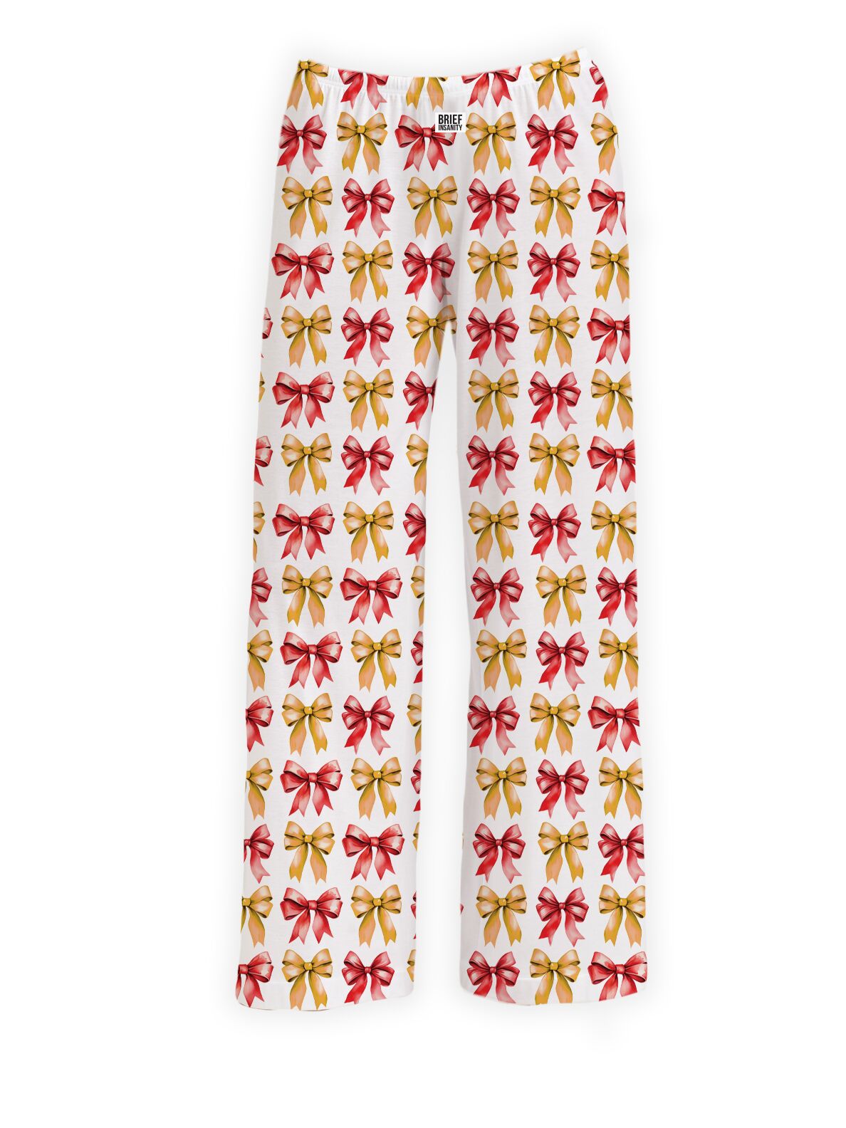 Unisex Bows Pajama Pants