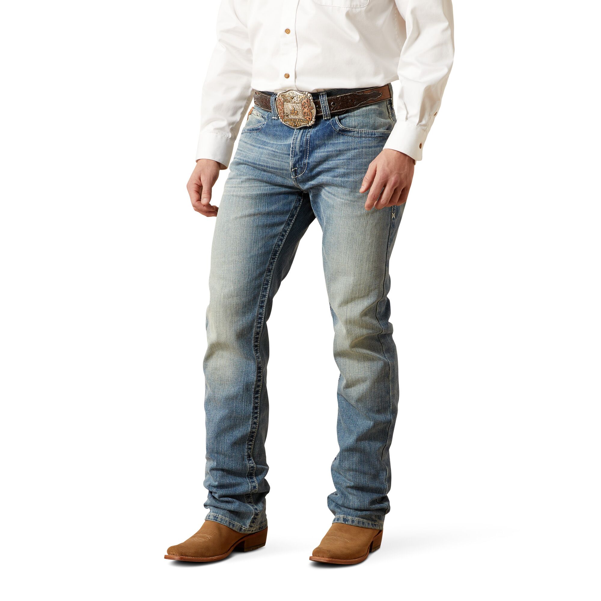 Men's M2 Relaxed Stirling Stretch Bootcut Jean
