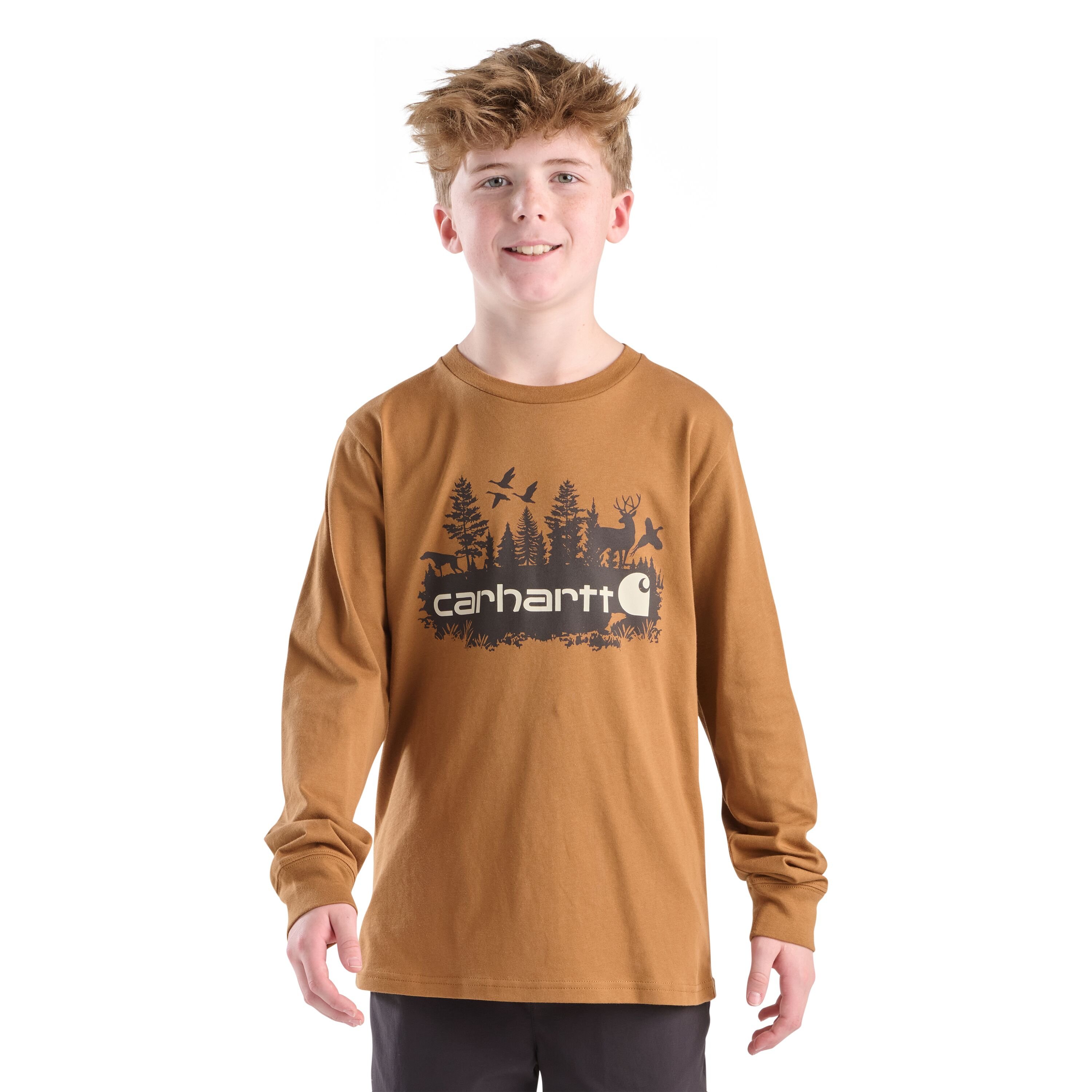 Boy's Long-Sleeve Outdoor T-Shirt