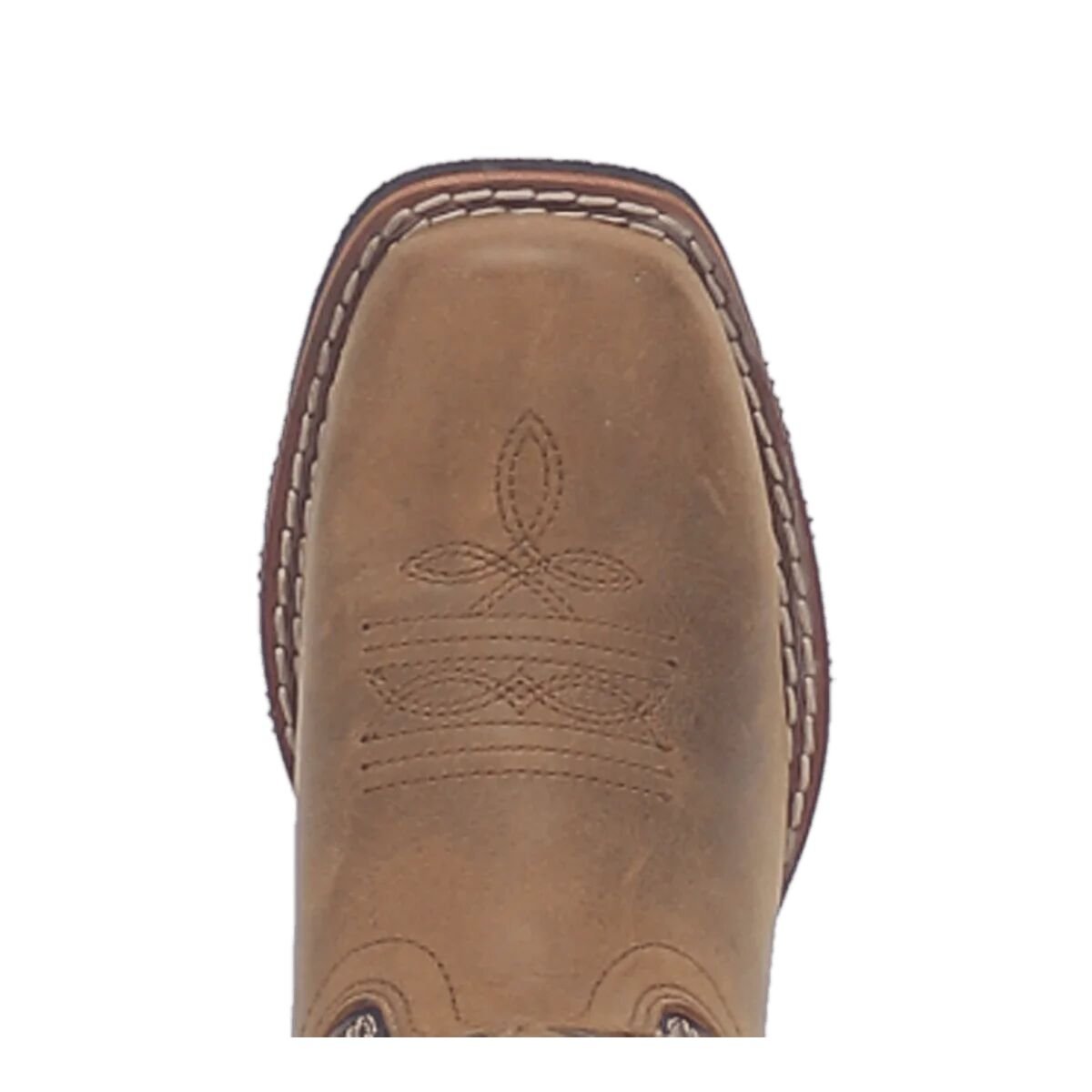 Kids' Rascal Square Toe Leather Western Boots
