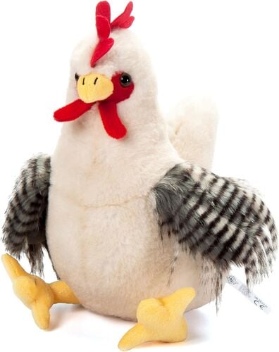 Zoologee Wild Onez White Chicken Plush - 12"