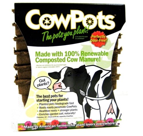 3" CowPots - 12-Pack