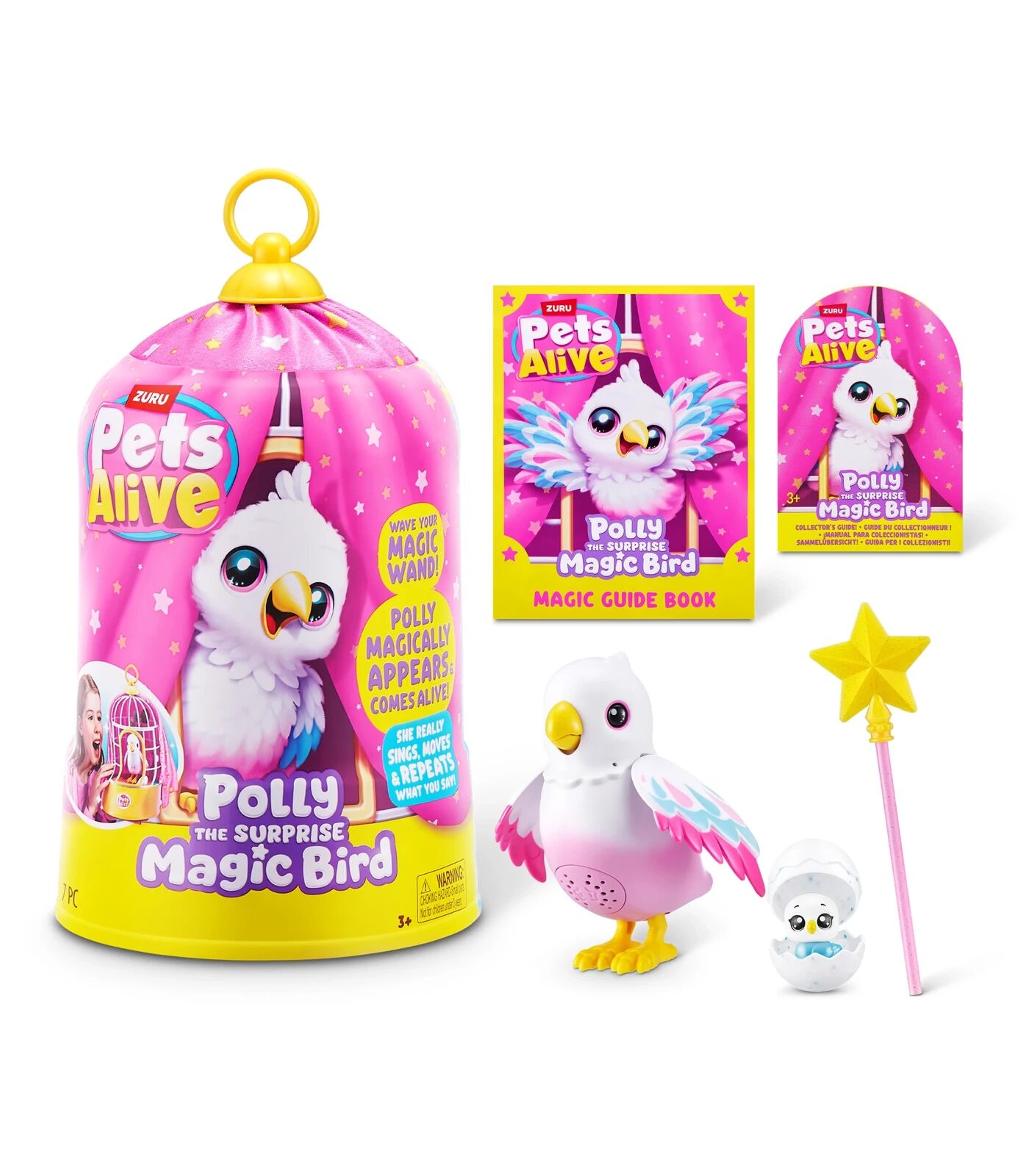 Pets Alive Polly the Surprise Magic Bird, image size:1400x1600