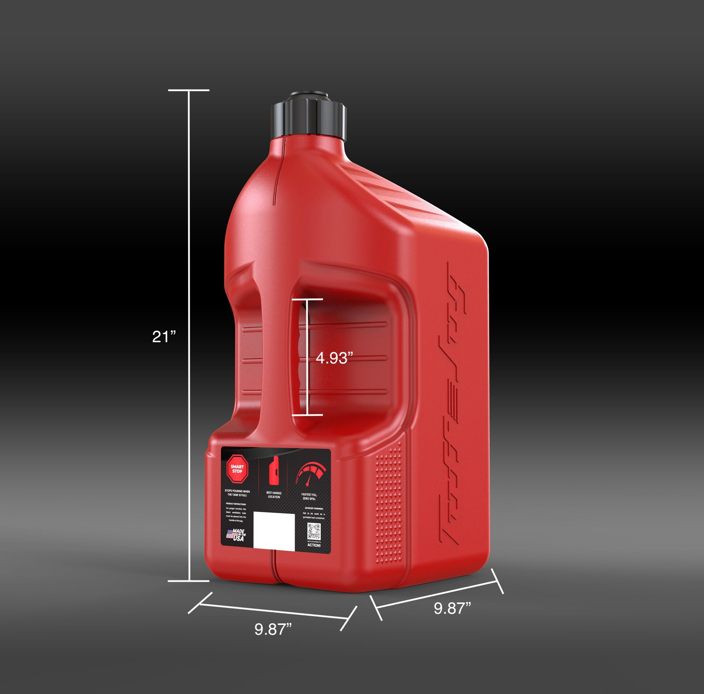 Tuff Jug 5 Gallon Jug with Auto-Stop Spout