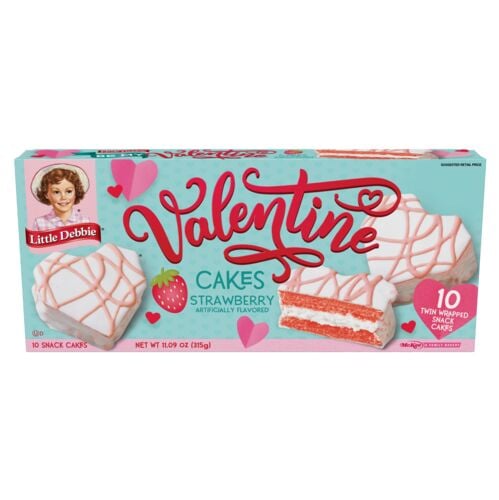 Be My Valentine Strawberry Cakes - 11.09 oz