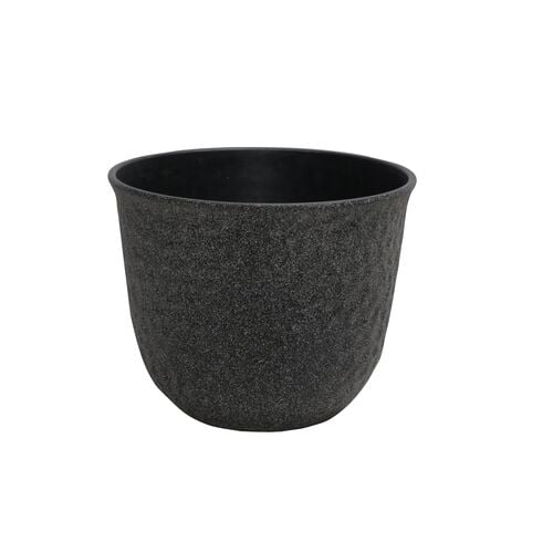 12" Round Textured Planter