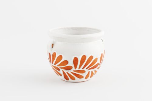 Talavera 6" Michoacana Planter in Plumeado