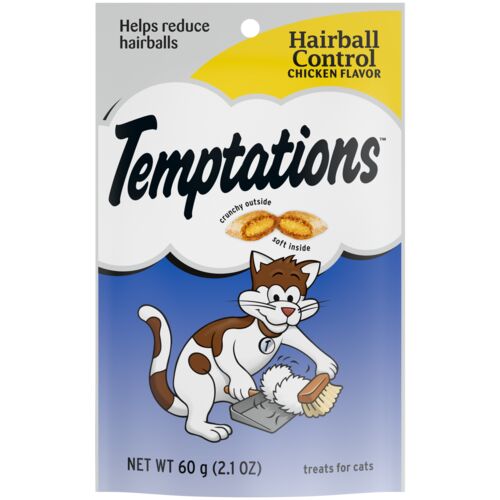Hairball Control  Chicken Cat Treat - 2.1 oz