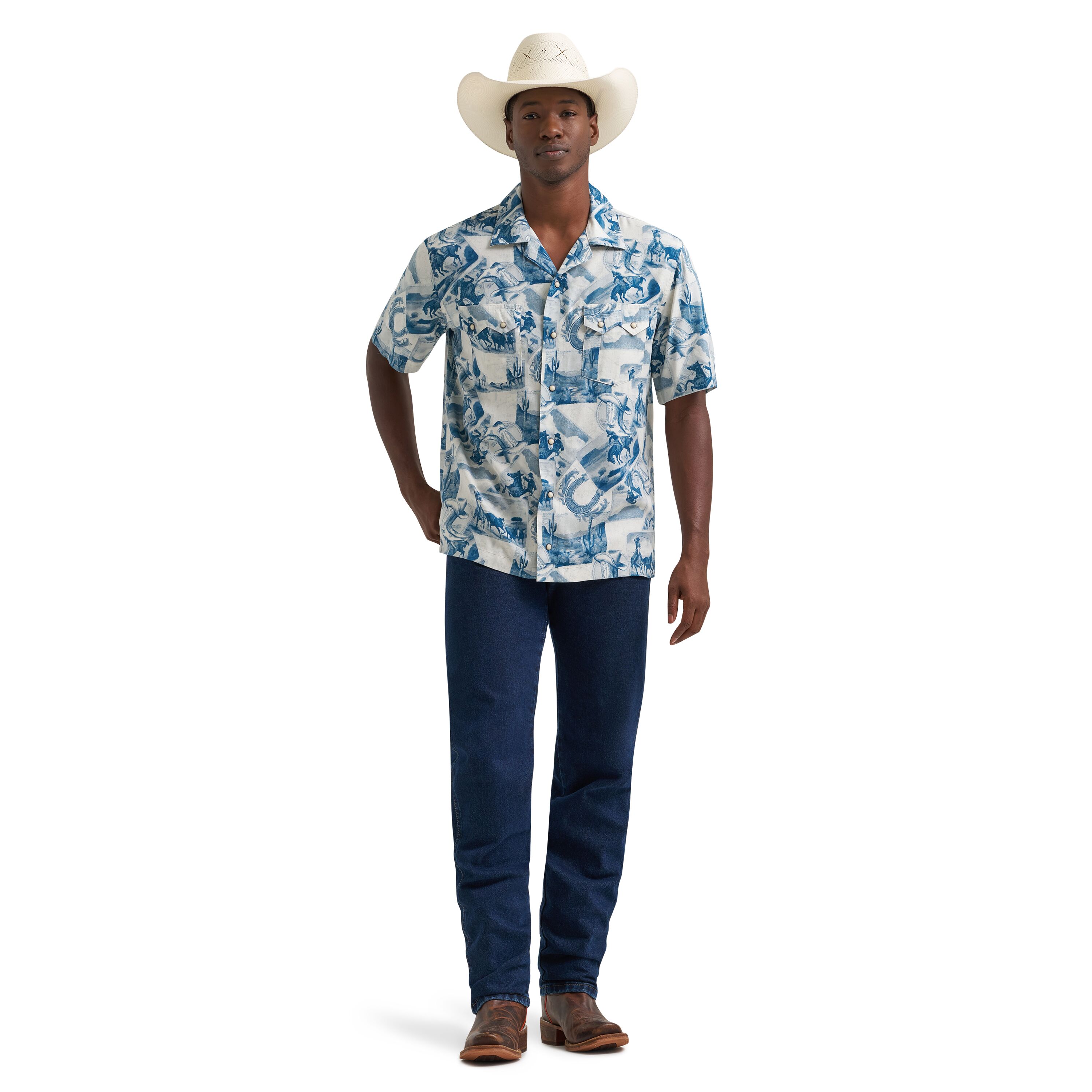 Men's Coconut Cowboy Camp Shirt