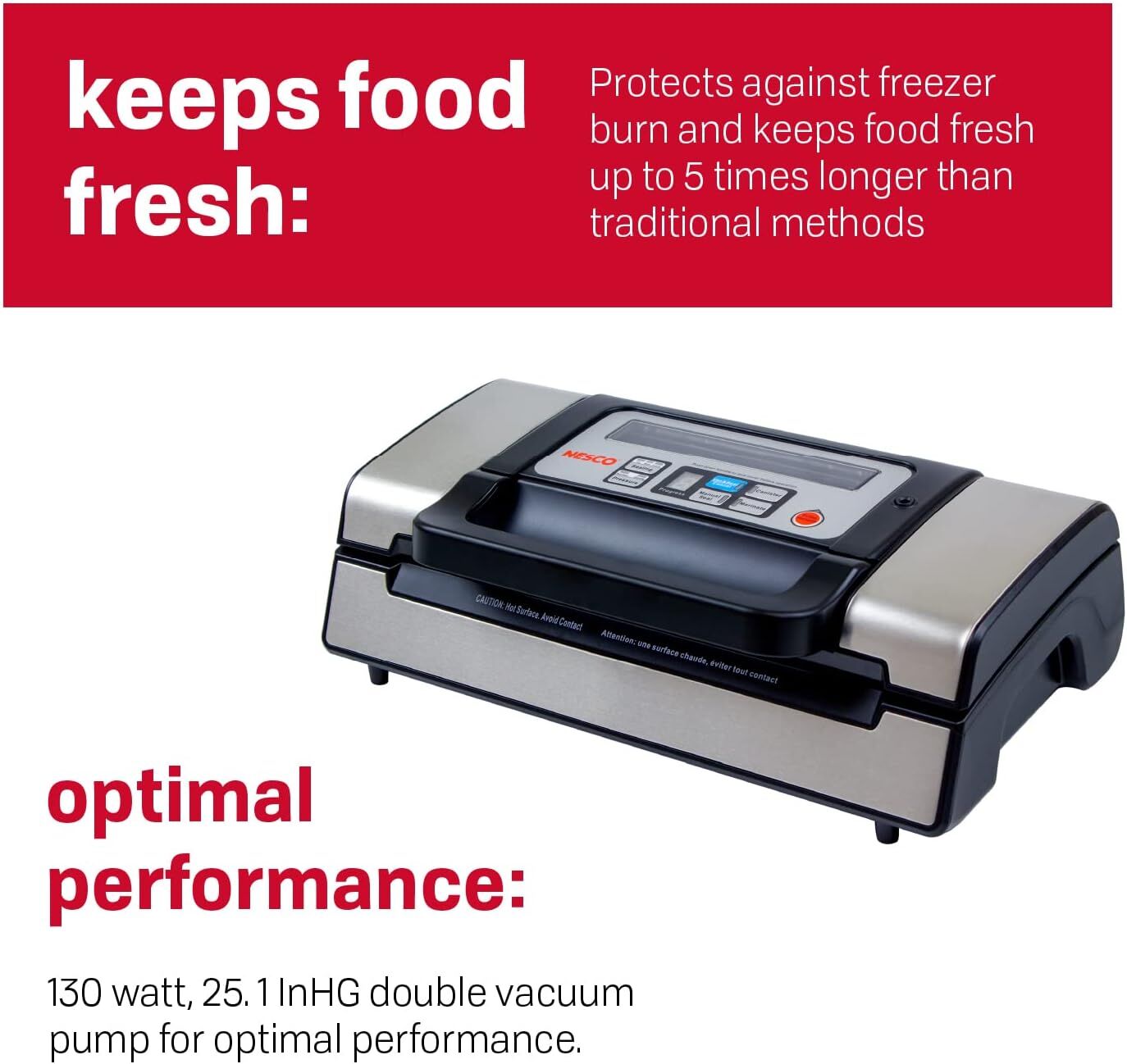 Nesco Deluxe Vacuum Sealer