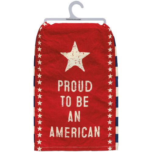 Proud To Be An American Kitchen Towel