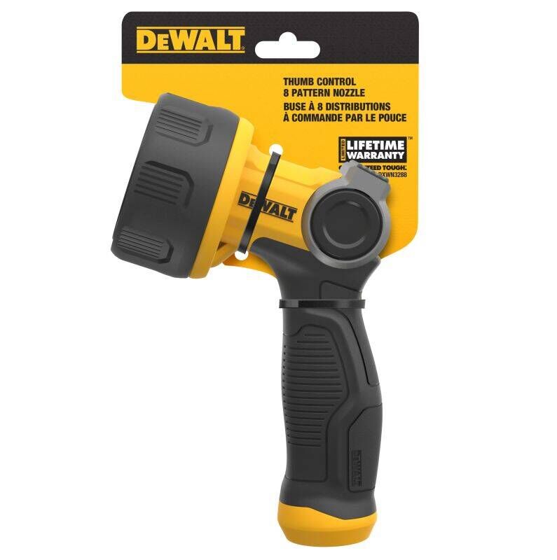 Dewalt 8-Pattern Water Nozzle