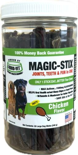 Magic-STIX in Chicken Flavor for Medium & Large Dogs - 30 Count