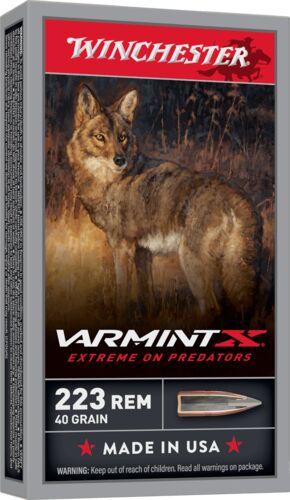 Varmint X .223 Remmington 40 Grain Ammunition - 20 Rounds