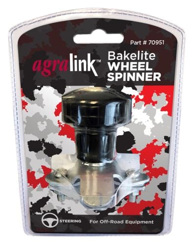 Bakelite Wheel Spinner in Black