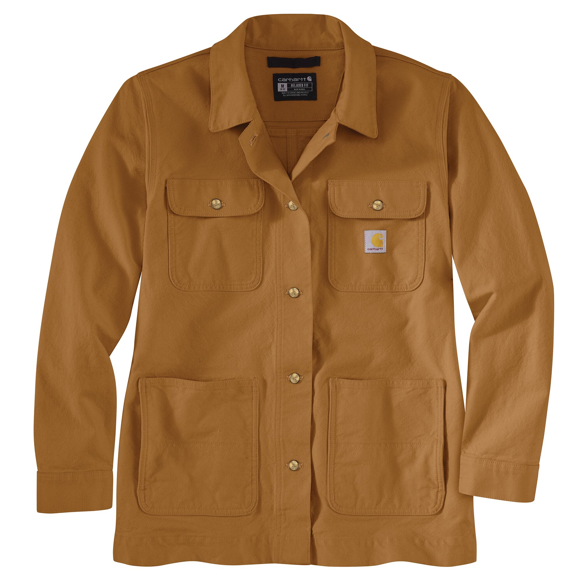 Women's Rugged Flex Loose Fit Canvas Chore Coat