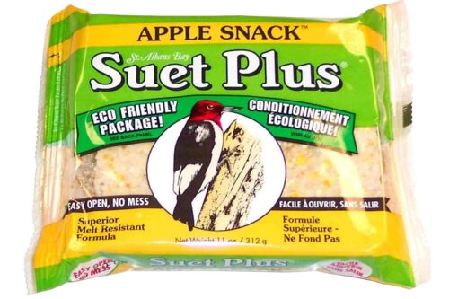 Suet Plus Apple Snack Suet Cake - 11 oz