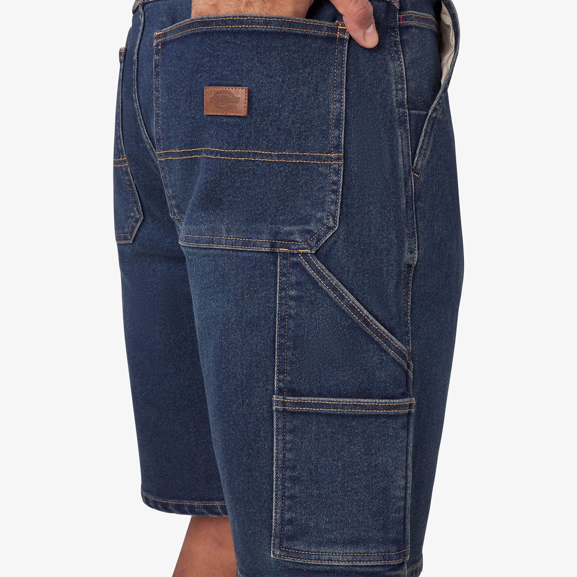 Mens 11" Denim Utility Shorts