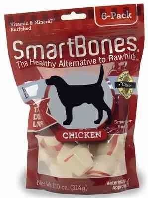 Premium Chicken Flavored Non-Rawhide Dog Treat - Small 6 Count