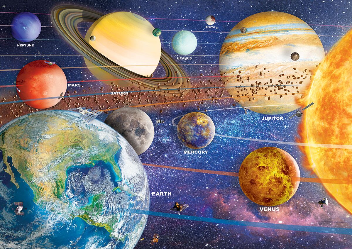 Eurographics Planet Earth Puzzle and Collectible Tin - 550 Piece