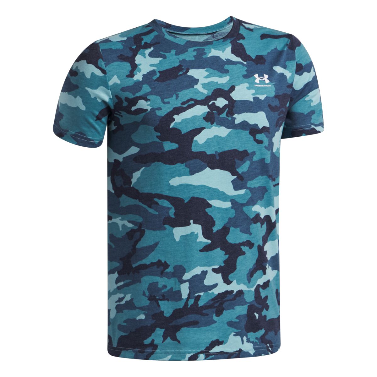 Boys' UA Camo Printed Short Sleeve Shirt