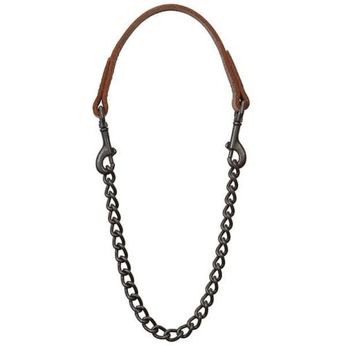24" Assorted Colors Water Buffalo Leather Goat Collar