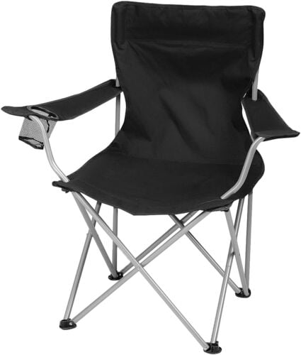 Quad Folding Chair in Black