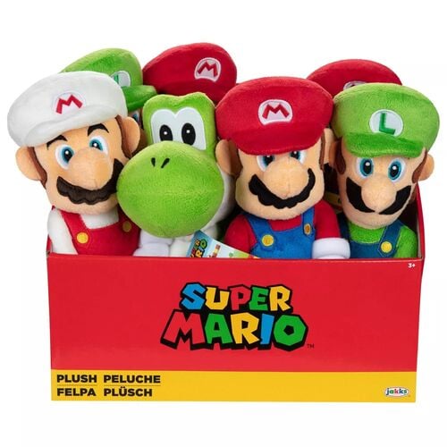 Super Mario 9" Plush - Assorted