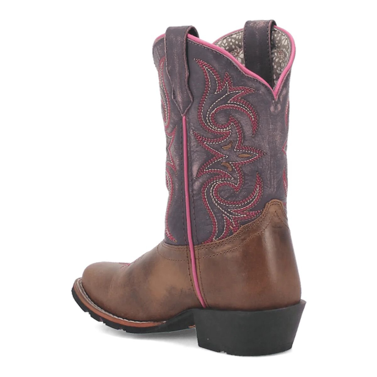 Kids' Majesty Square Toe Leather Western Boots