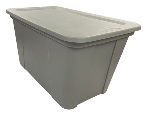 20 Gallon Storage Tote in Grey
