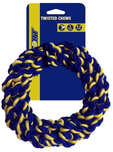 Medium Braided Rope 7 Ring Dog Toy