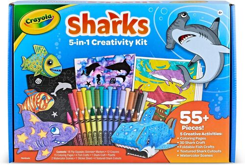Sharks 5-in-1 Creativity Kit