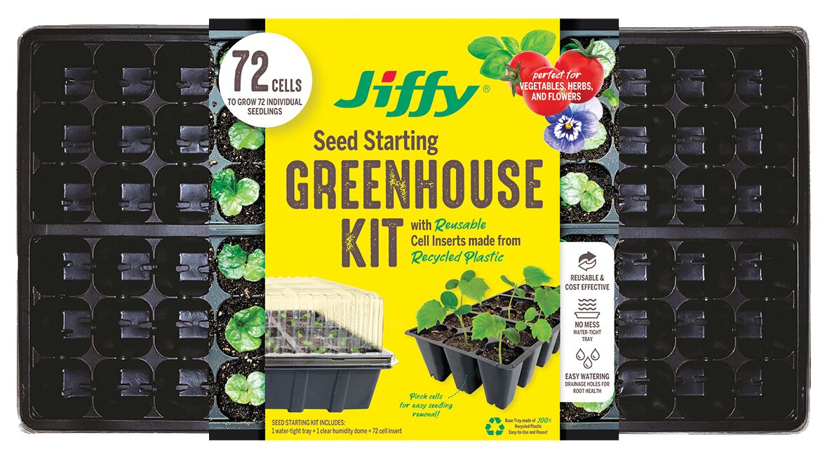 Jiffy 72 Seed Starter Greenhouse