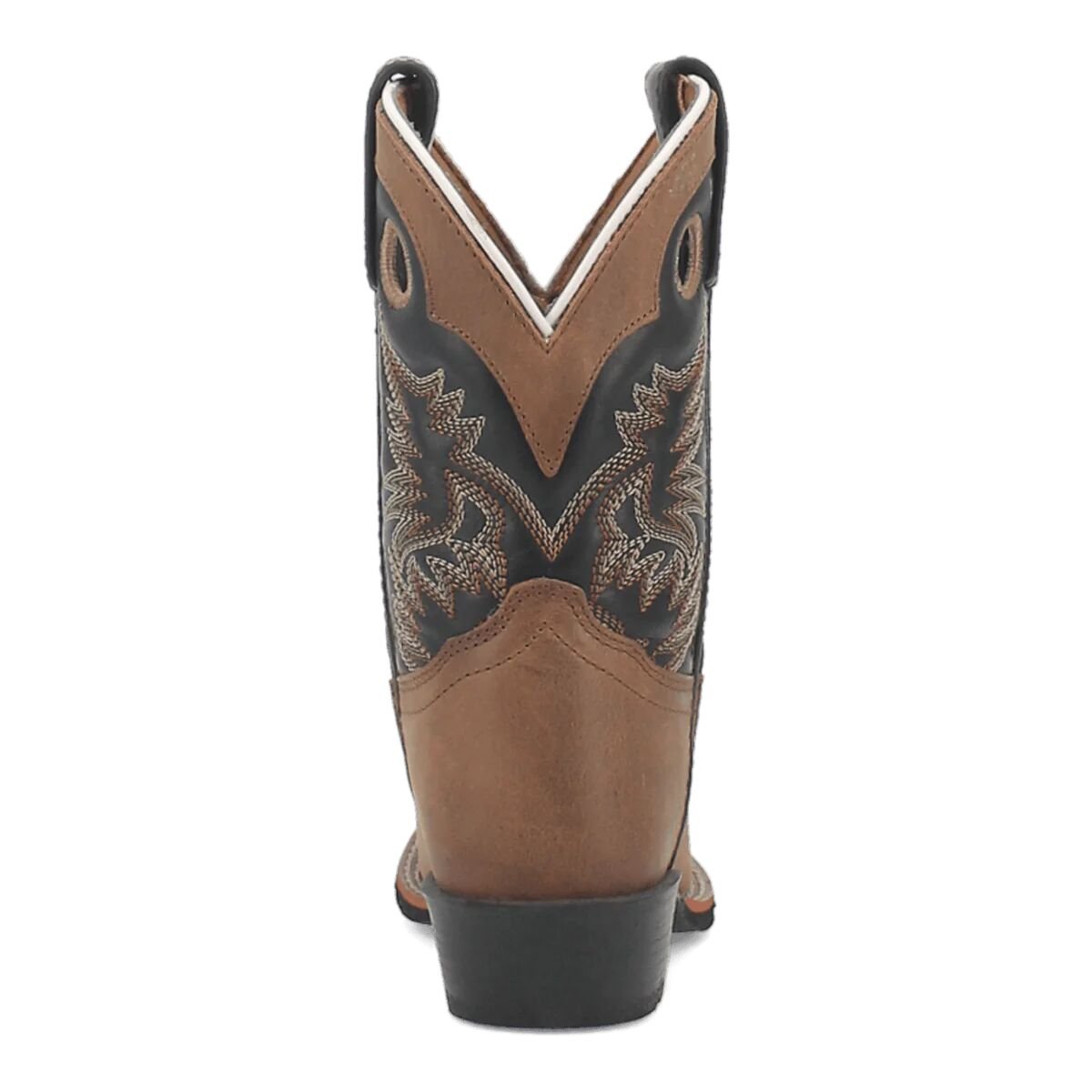Kids' Rascal Square Toe Leather Western Boots
